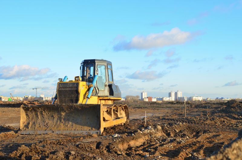 Bulldozer Land Excavation