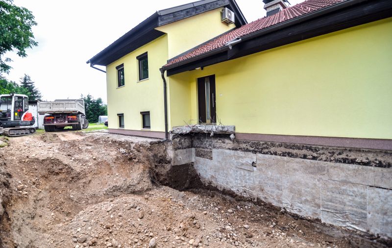Excavation for Foundation Preparation