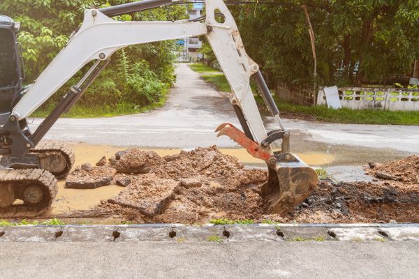 Cost of Water Line Excavation in Aurora